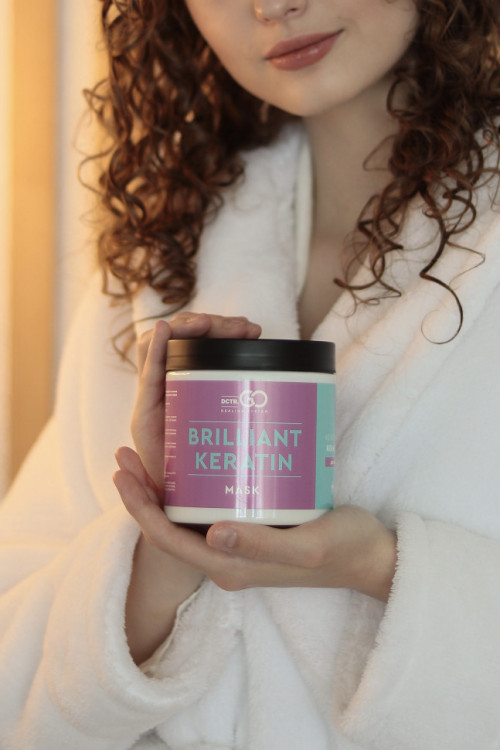 Kератиновая маска для любого типа волос 250 мл. Keratin SPA hair repair в Самаре